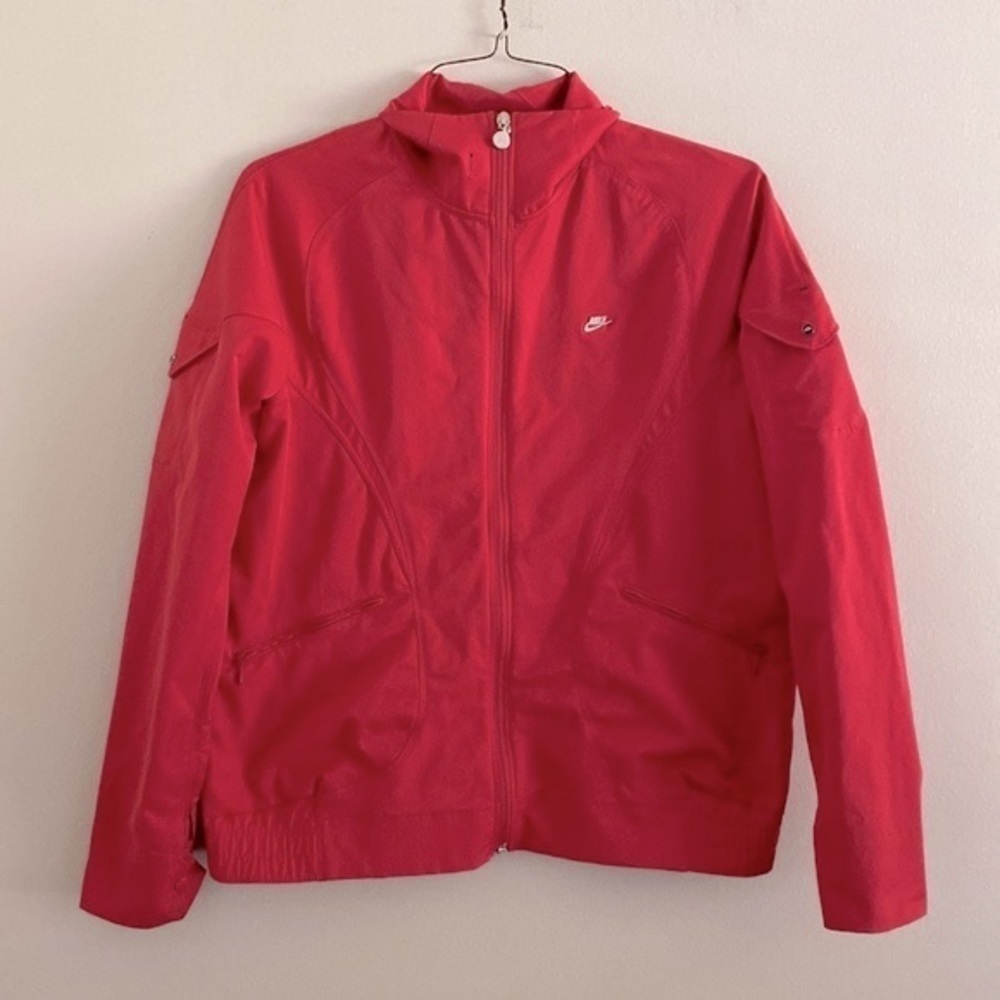 Nike Y2K athletic driving jacket